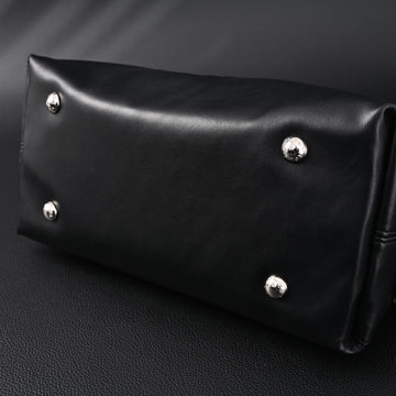 Louis Vuitton Montaigne Black Mahina Leather Shoulder Bag
